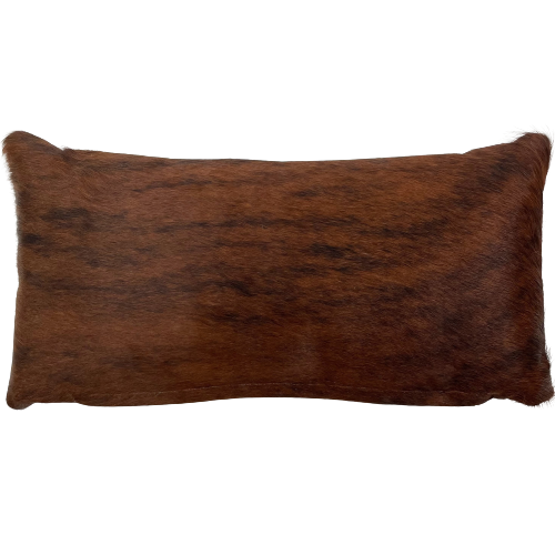 Faux cowhide lumbar 2024 pillow