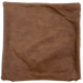 Square Pillow Cover - showing brown leather - 18" x 18" (PILC162)