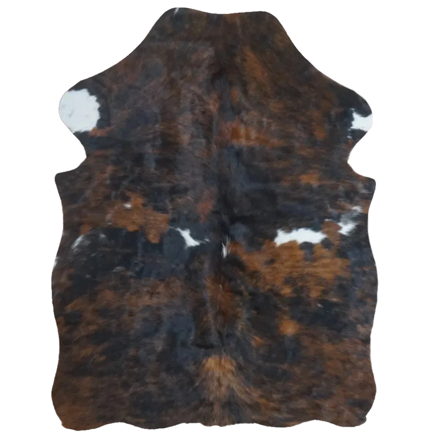 Brindle XS Cowhide Rug, 4' x 3' #SS-BRD-038