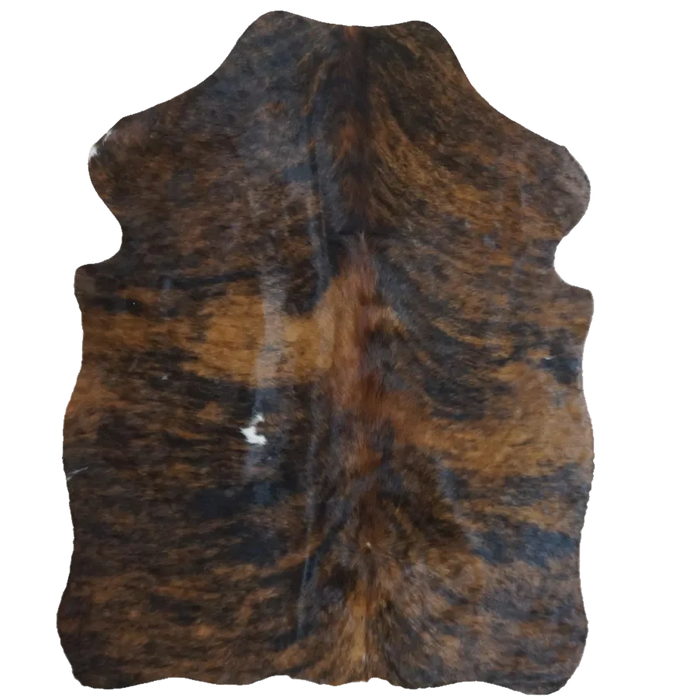 Brindle XS Cowhide Rug, 4' x 3' #SS-BRD-044