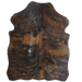 Brindle XS Cowhide Rug, 4' x 3' #SS-BRD-044