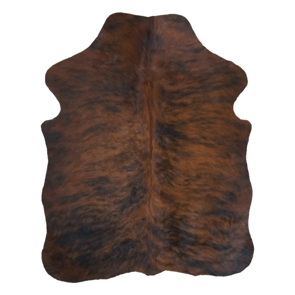 Brindle XS Cowhide Rug, 4' x 3' #SS-BRD-058