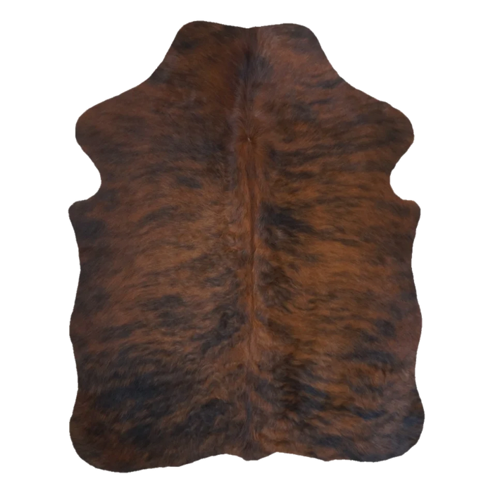 Brindle XS Cowhide Rug, 4' x 3' #SS-BRD-058