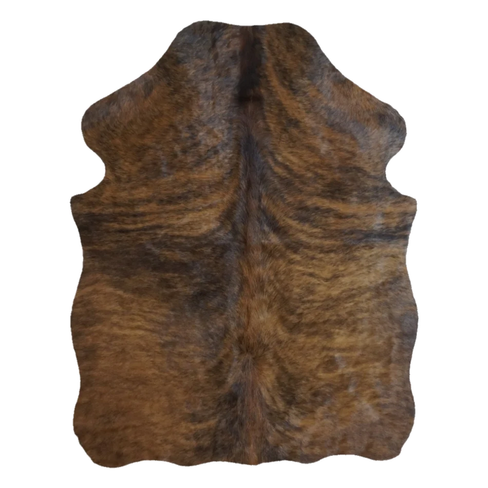 Brindle XS Cowhide Rug, 4' x 3' #SS-BRD-061