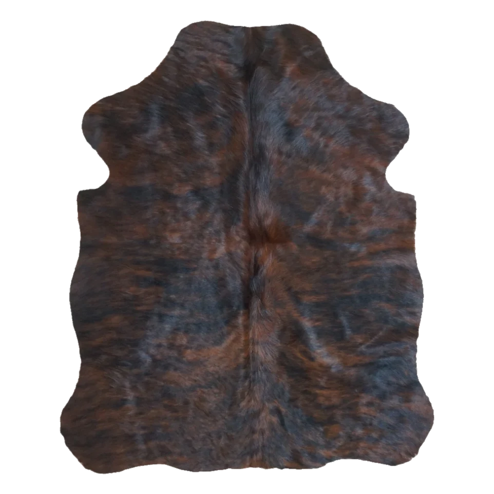 Brindle XS Cowhide Rug, 4' x 3' #SS-BRD-066