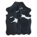 Black and White XS Cowhide Rug, 4' x 3' #SS-BW-056