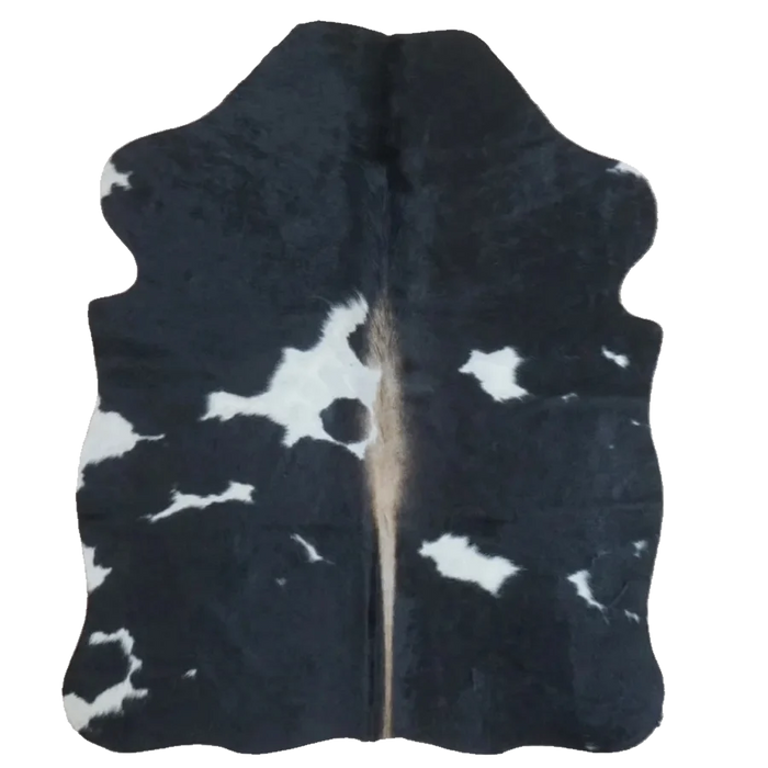 Black and White XS Cowhide Rug, 4' x 3' #SS-BW-060