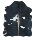 Black and White XS Cowhide Rug, 4' x 3' #SS-BW-060