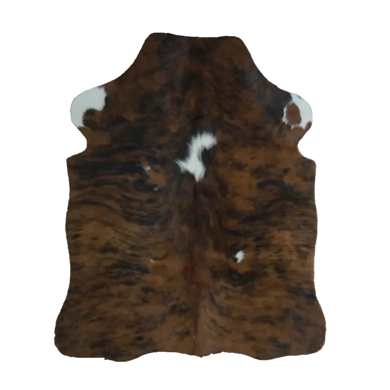 Tricolor XS Cowhide Rug, 4' x 3' #SS-TRI-001
