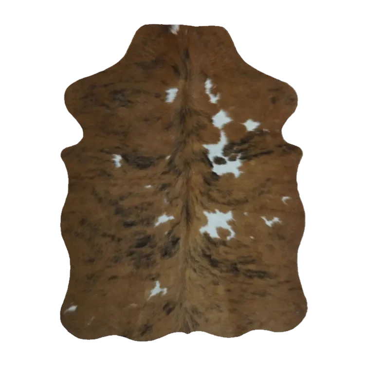 Tricolor XS Cowhide Rug, 4' x 3' #SS-TRI-008