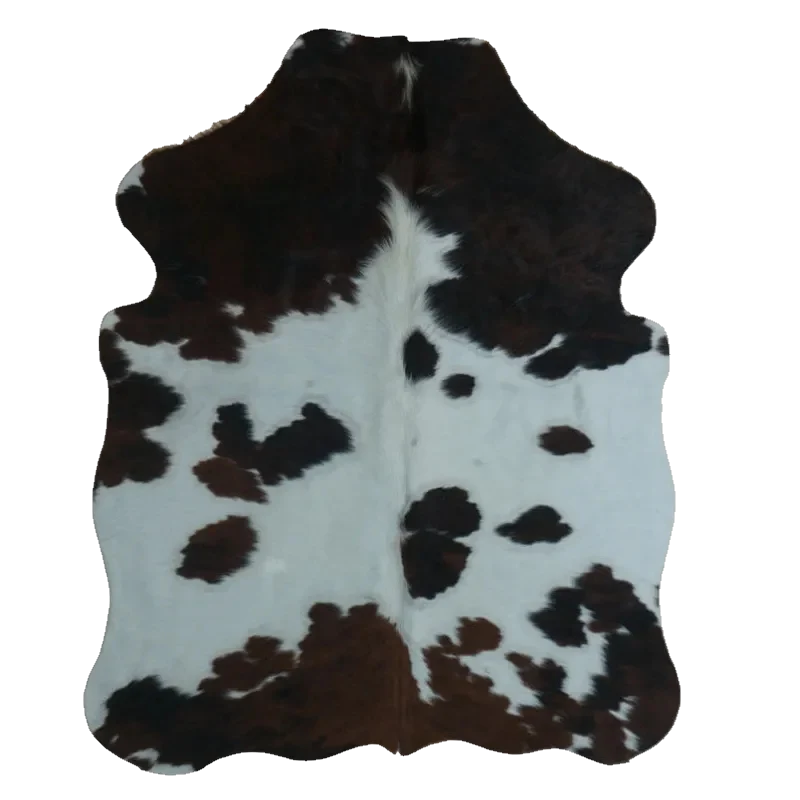 Tricolor XS Cowhide Rug, 4' x 3' #SS-TRI-009