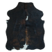 Tricolor XS Cowhide Rug, 4' x 3' #SS-TRI-016