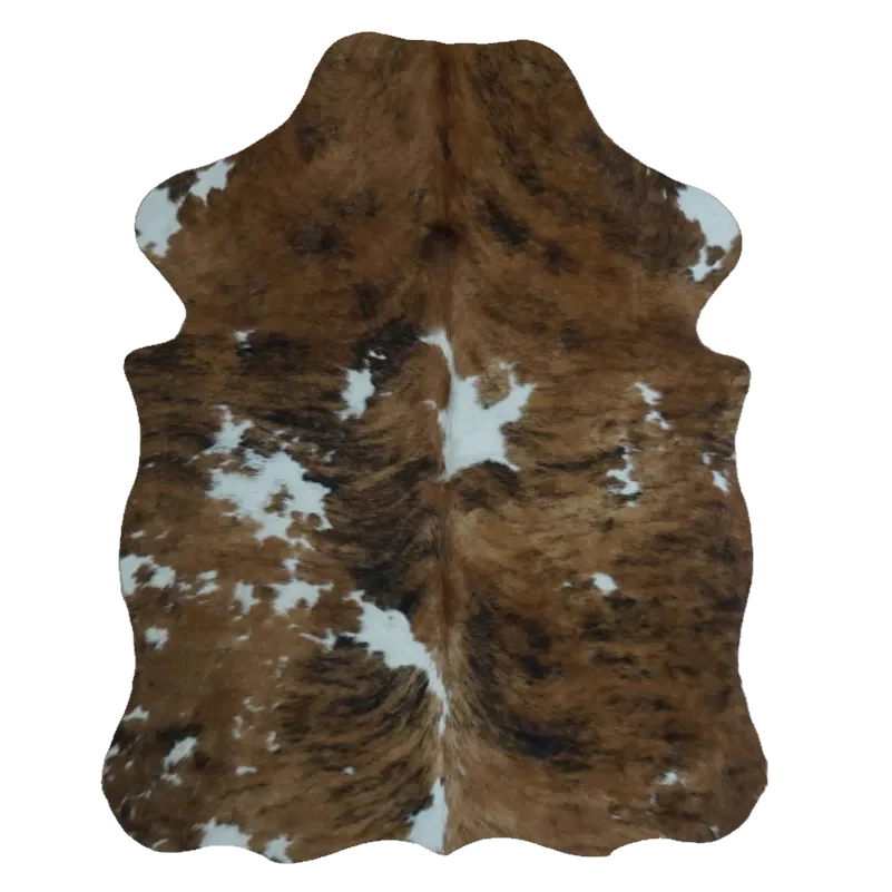 Tricolor XS Cowhide Rug, 4' x 3' #SS-TRI-020