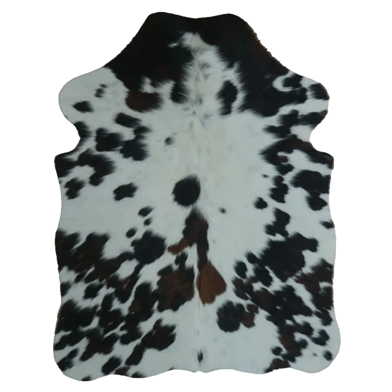 Tricolor XS Cowhide Rug, 4' x 3' #SS-TRI-023