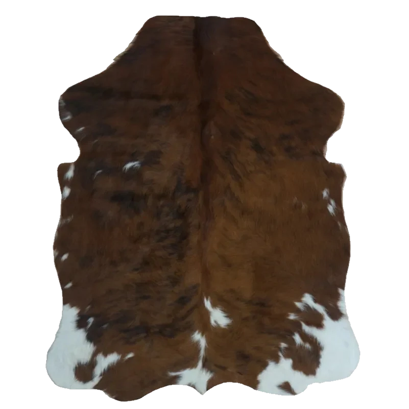 Tricolor XS Cowhide Rug, 4' x 3' #SS-TRI-025