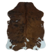Tricolor XS Cowhide Rug, 4' x 3' #SS-TRI-025