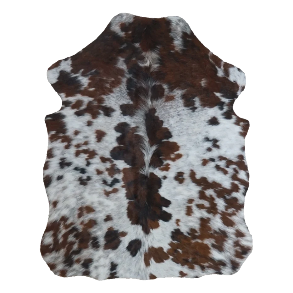 Tricolor XS Cowhide Rug, 4' x 3' #SS-TRI-027