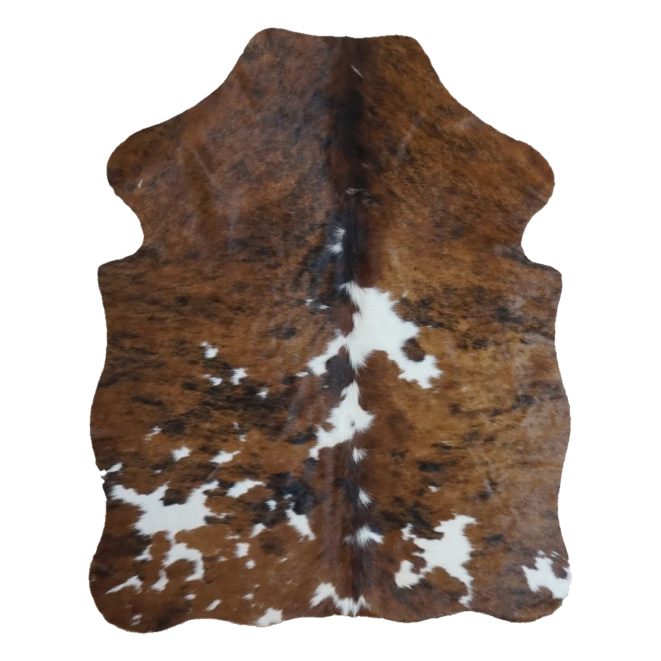 Tricolor XS Cowhide Rug, 4' x 3' #SS-TRI-040