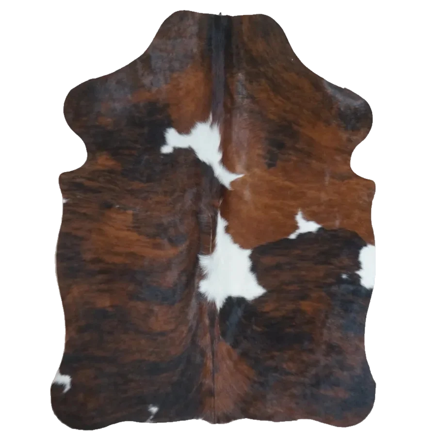 Tricolor XS Cowhide Rug, 4' x 3' #SS-TRI-045