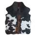 Tricolor XS Cowhide Rug, 4' x 3' #SS-TRI-046