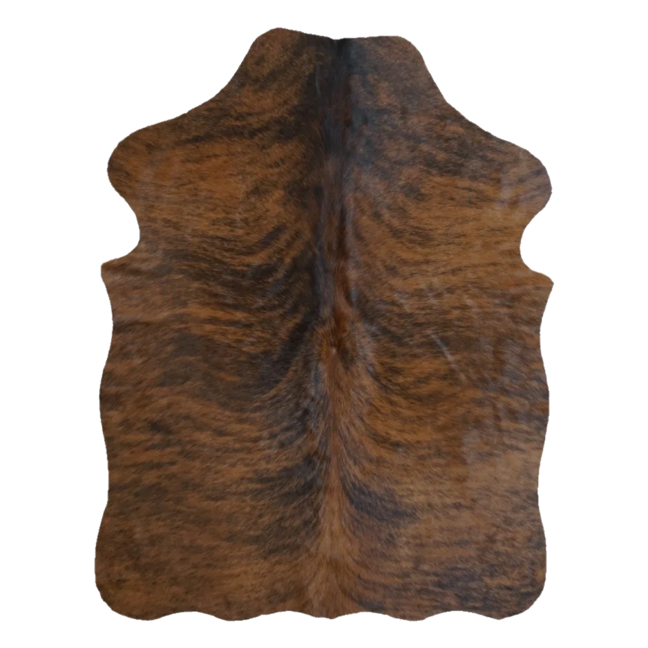 Tricolor XS Cowhide Rug, 4' x 3' #SS-TRI-053