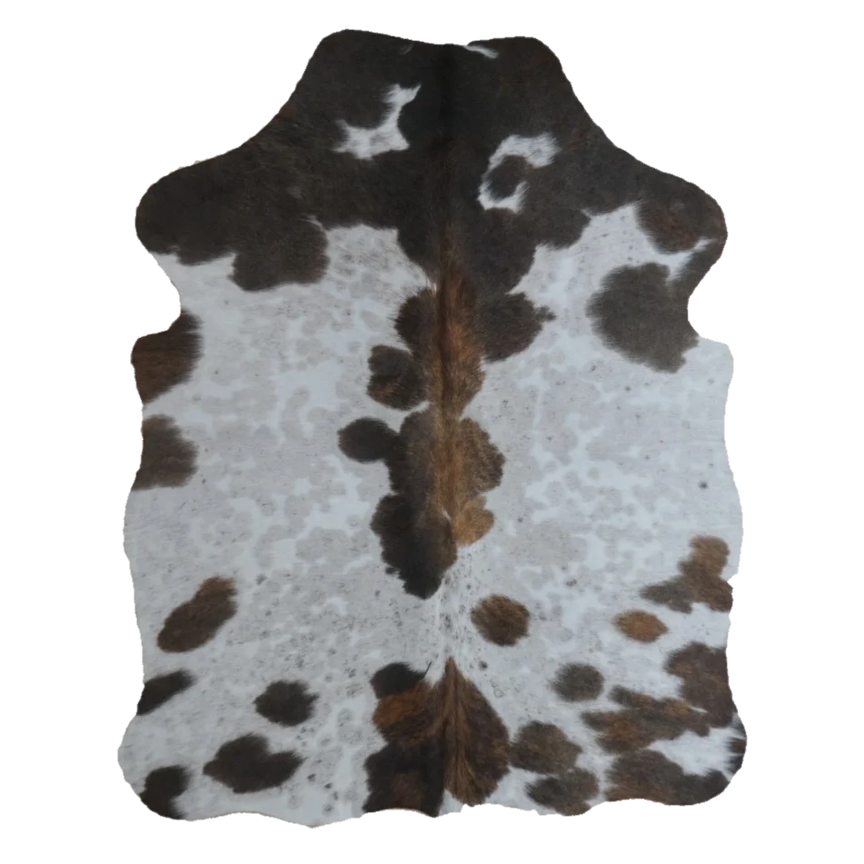 Tricolor XS Cowhide Rug, 4' x 3' #SS-TRI-063