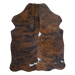 Tricolor cowhide rug, 4' x 3' (SS-TRI-064)