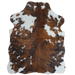 Tricolor XS cowhide rug, 4' x 3' (SS-TRI-065)