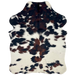 XS Tricolor Cowhide: white with large and small, black and brown spots - 4'5" x 3'5" (XS677)