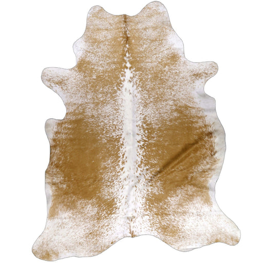 Golden Tan Salt and Pepper X-Large Cowhide Rug