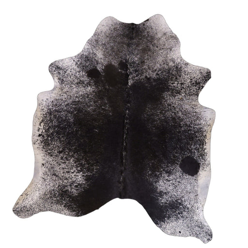 Black and White Salt and Pepper X-Large Cowhide Rug