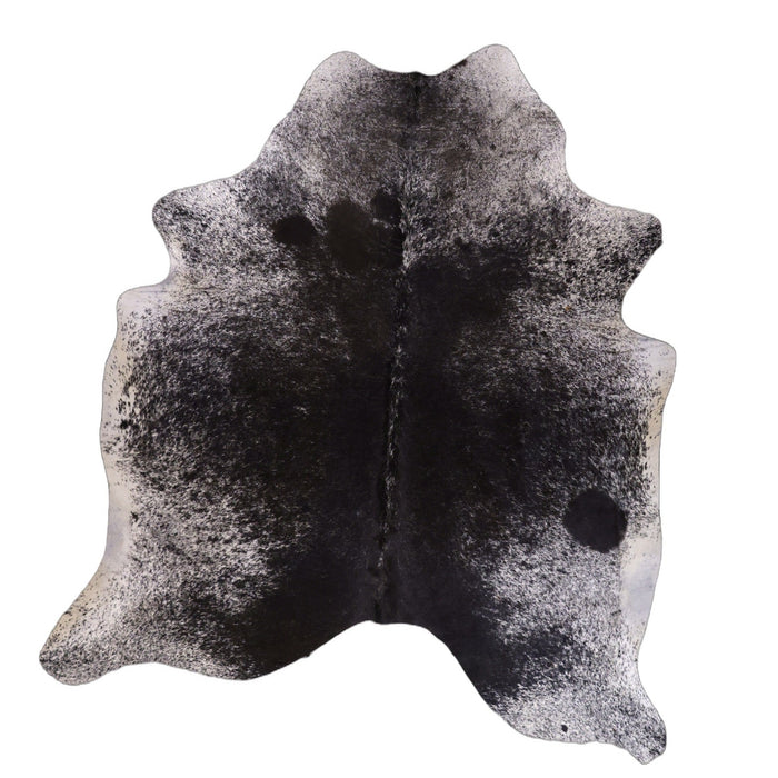 Black and White Salt and Pepper X-Large Cowhide Rug