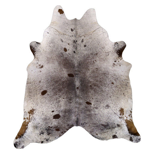 Grey and Brown Speckled XX-Large Cowhide Rug