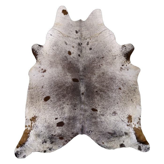 Grey and Brown Speckled XX-Large Cowhide Rug