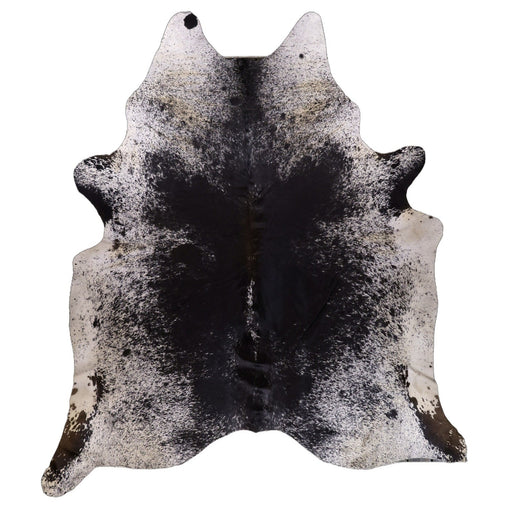 Black and White XX-Large Cowhide Rug