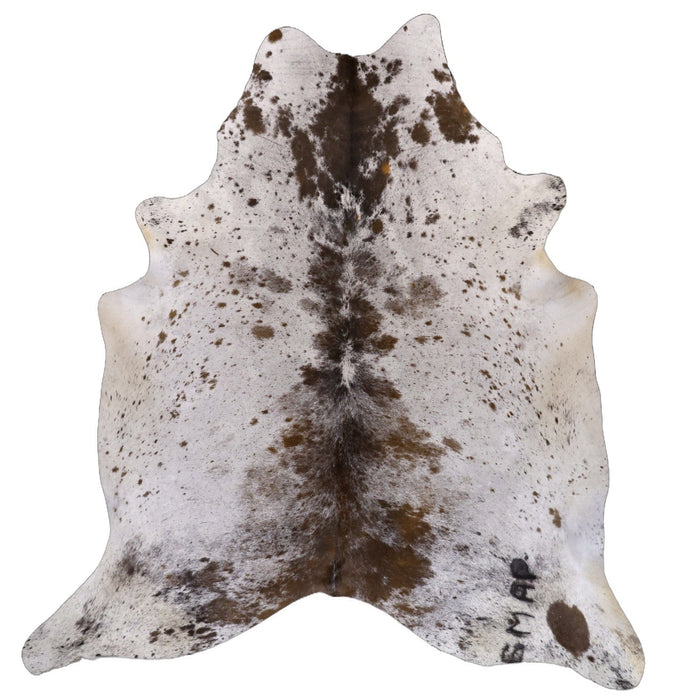 Brown and Black Speckled XX-Large Cowhide Rug