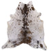 Brown and Black Speckled XX-Large Cowhide Rug