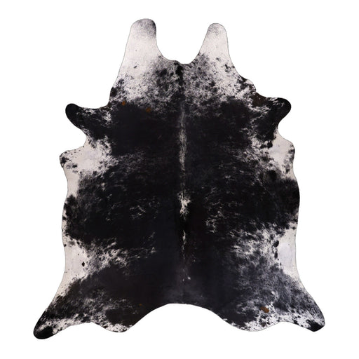 Black and White Salt and Pepper XX-Large Cowhide Rug