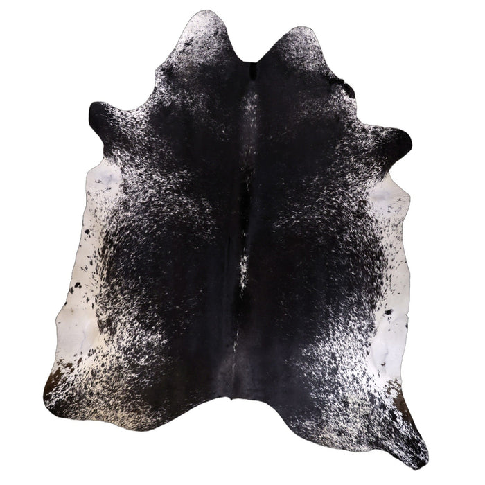 Black and White XX-Large Cowhide Rug
