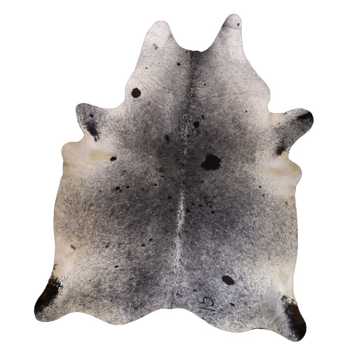 Pale Grey Salt and Pepper XX-Large Cowhide Rug