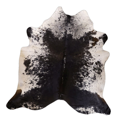 Black and White Salt and Pepper X-Large Cowhide Rug