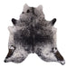 Grey Salt and Pepper X-Large Cowhide Rug