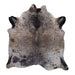 Grey and Brown Speckled XX-Large Cowhide Rug