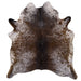 Deep Brindle Brown X-Large Cowhide Rug