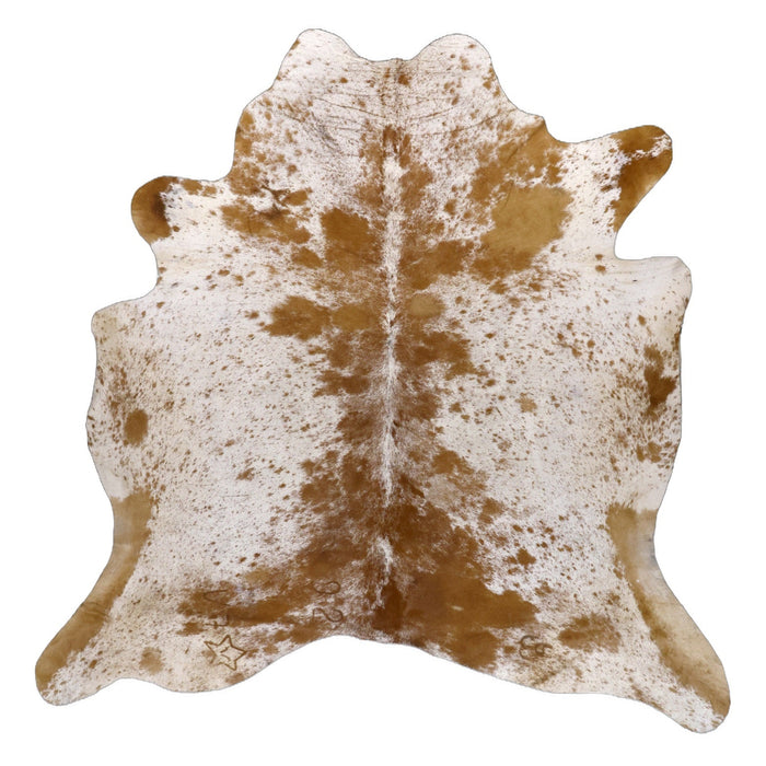 Golden Tan Speckled X-Large Cowhide Rug