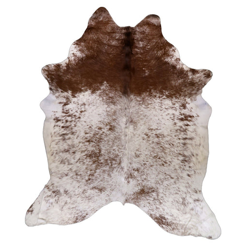 Reddish Brown Speckled X-Large Cowhide Rug