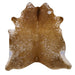 Golden Tan Salt and Pepper X-Large Cowhide Rug
