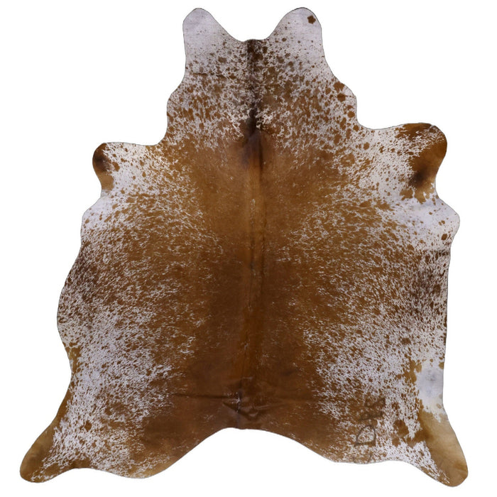 Golden Brown Salt and Pepper X-Large Cowhide Rug