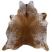 Golden Brown Salt and Pepper X-Large Cowhide Rug