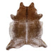 Reddish Brown X-Large Cowhide Rug